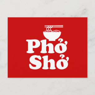 Phở Shở Postkarte