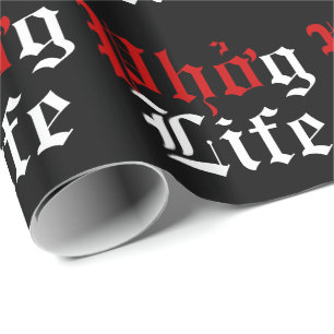 Phởg Leben Geschenkpapier