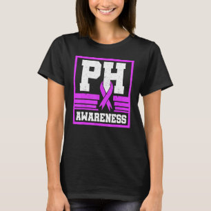 Ph Awareness Pulmonary Hypertension Warrior Ayerza T-Shirt