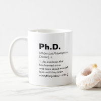 Ph.D. Definition Abschluss lustiger Spaß