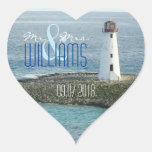 PH&amp;D Wedding Heart Sticker New England Leuchtturm