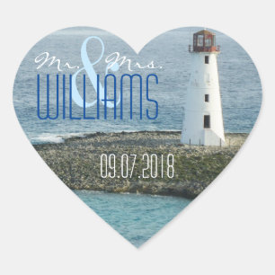 PH&D Wedding Heart Sticker New England Leuchtturm