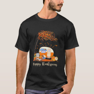 Ph Happy Thanksgiving Camper Kostüm Camping RV Gi T-Shirt