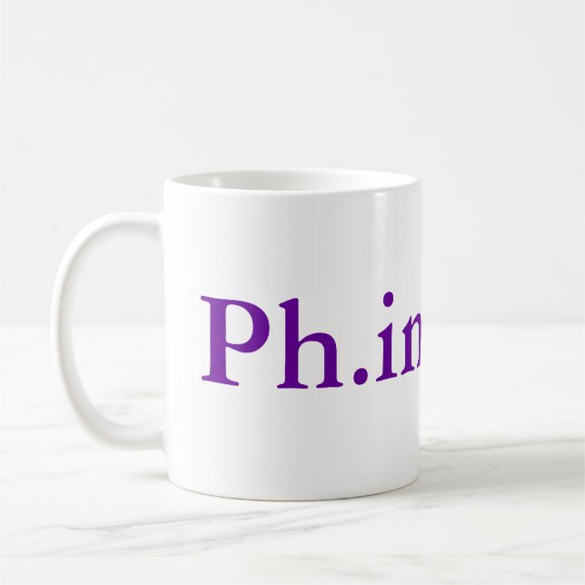 Ph.inishe.d 15 Unze-Tasse Tasse (Links)