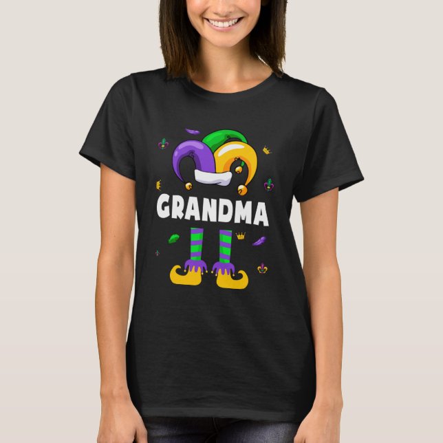 Ph Jester Hat Mardi Gras Family Matching Costume G T-Shirt (Vorderseite)