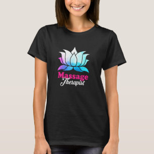 Ph Massage Therapist Costume Lotus Therapie T-Shirt