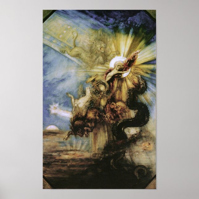 Phaeton, Gustave Moreau Poster (Vorne)
