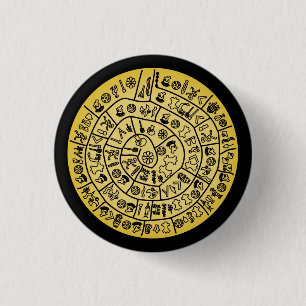Phaistos Disk von Minoan Kreta Button