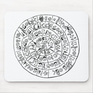 Phaistos Scheibe Mousepad