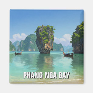 Phang Nga Bay Thailand Travel Magnet