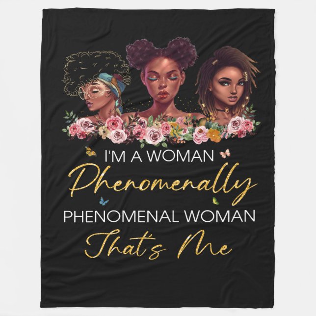 Phänomenal Frauen Fleece Blanket (Vorderseite)