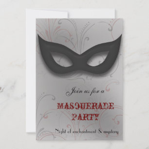 Phantasie-Maskenparty-Einladung Einladung