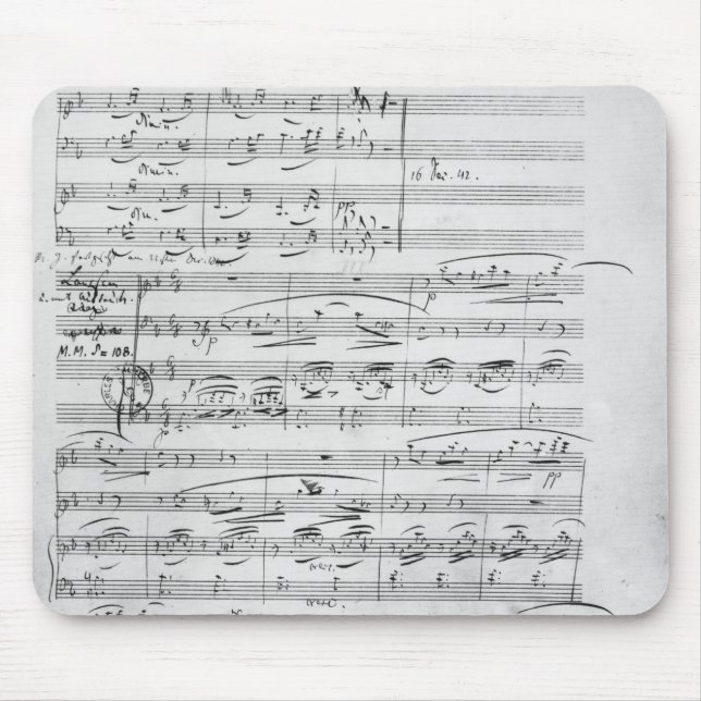 Phantasiestucke, Opus, für Klavier Mousepad (Vorne)