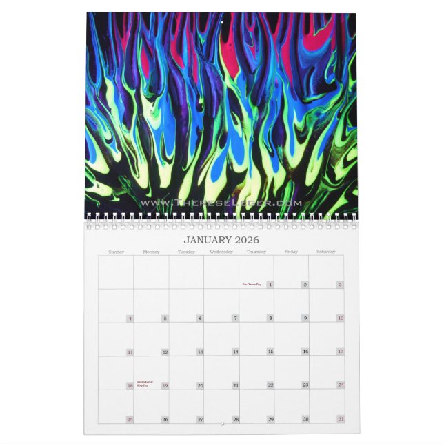 "Phantasmagoria" Serie 2012 Calender Kalender (Jan 2026)