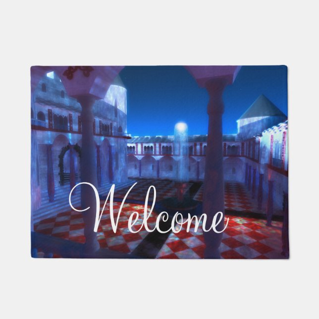Phantastes: Hof des Palace Doormat Fußmatte (Vorderseite)