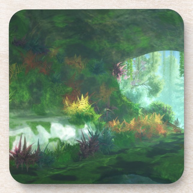 Phantastes: Lady of the Marble Cork Untersetzer (Vorderseite)