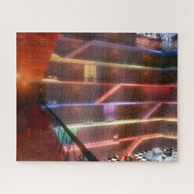 Phantasti: Das Puzzle der Palastbibliothek (Horizontal)