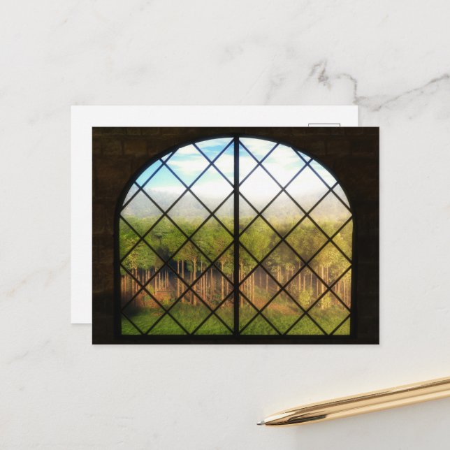 Phantasti: Grenzen der Fairy Land Postcard Postkarte (Vorderseite/Rückseite Beispiel)