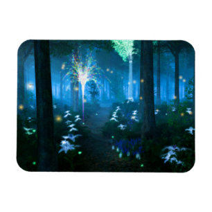 Phantasti: Nacht in Fairy Land Flexible Magnet