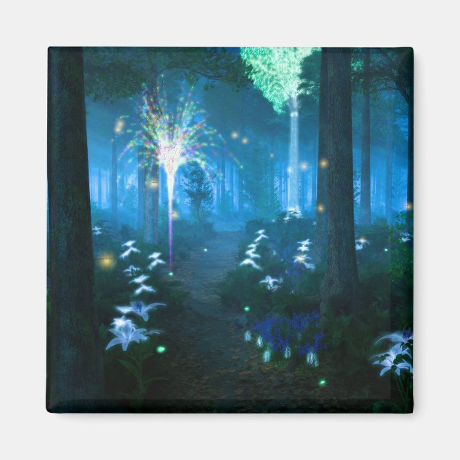 Phantasti: Nacht in Fairy Land Magnet (Vorne)