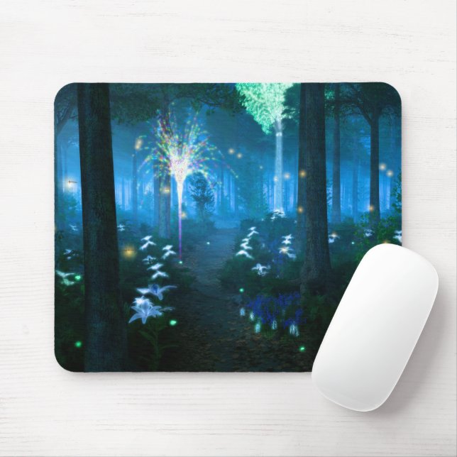 Phantasti: Nacht in Fairy Land Mousepad (Mit Mouse)