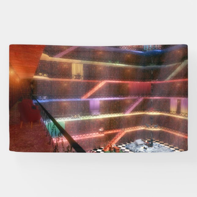 Phantasti: The Palace Library Banner (Horizontal)