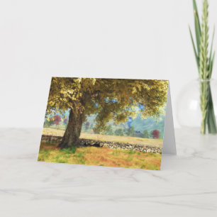 Phantasti: Unter der Buche Tree Card Karte