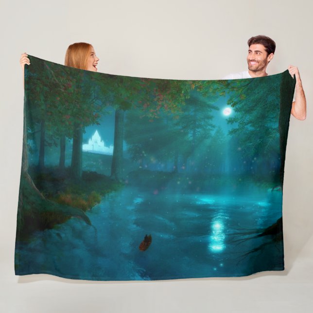 Phantasti: Zum Fairy Palace Fleece Blanket (Beispiel)