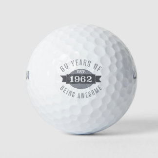 Phantastisch 1962 60. Geburtstag Golfball