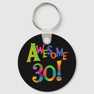 Phantastisch 30 T - Shirt und Geschenke zum Geburt Schlüsselanhänger