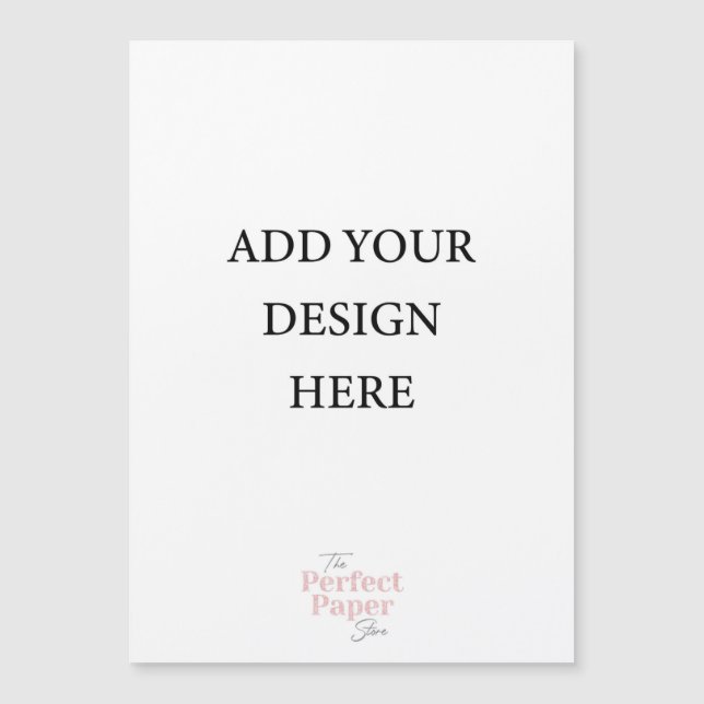 Phantastisch 5 x 7 Magnetkarte Einladung (Vorderseite)