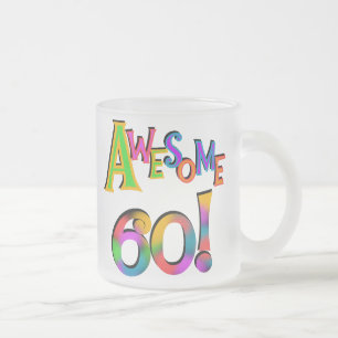 Phantastisch 60 T - Shirt und Geschenke zum Geburt Mattglastasse