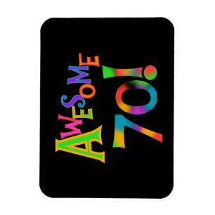 Phantastisch 70 T - Shirt und Geschenke zum Geburt Magnet