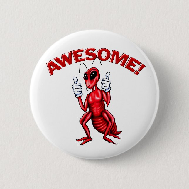 Phantastisch Ant Button (Vorderseite)