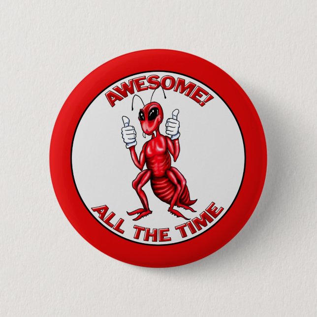 Phantastisch Ant Button (Vorderseite)