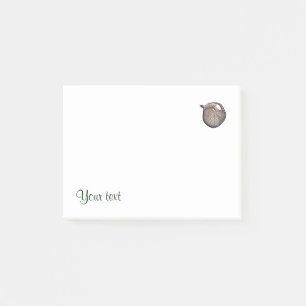 Phantastisch Armadillo Post-it Klebezettel