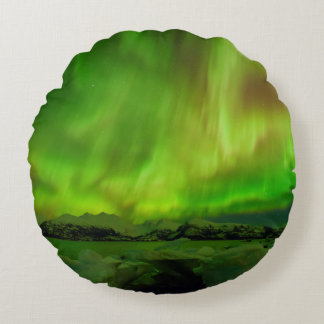 Phantastisch Aurora Rundes Kissen