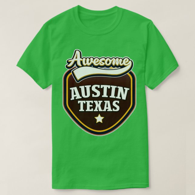 Phantastisch Austin Texas T-Shirt (Design vorne)