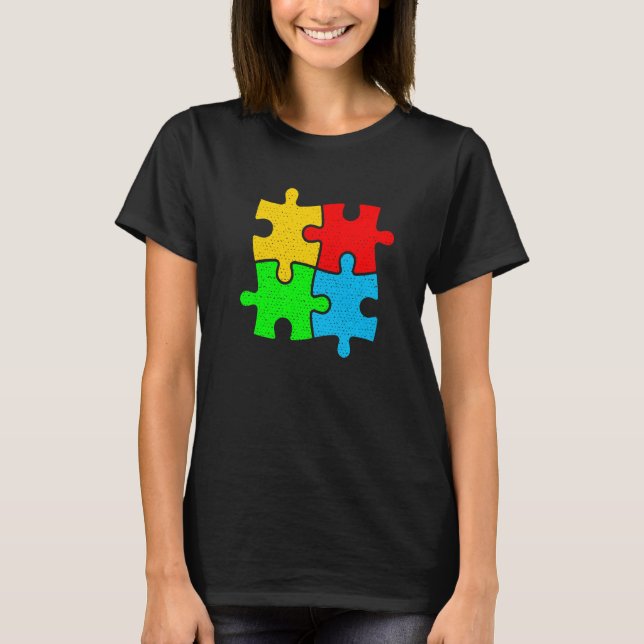 Phantastisch Autismus Puzzle Autismus Sensibilisie T-Shirt (Vorderseite)