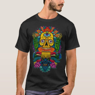 Phantastisch Ayahuasca Lover DMT Designs Shaman St T-Shirt