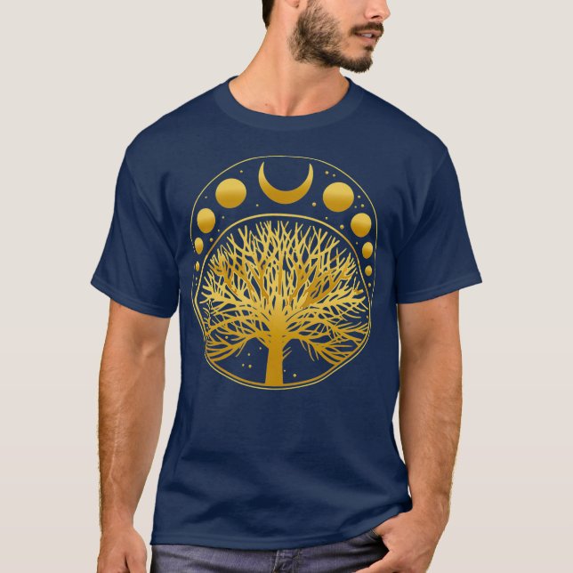 Phantastisch Ayahuasca Lover DMT Designs Shaman T-Shirt (Vorderseite)