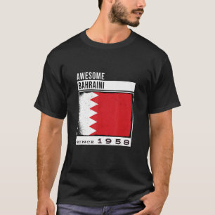 Phantastisch Bahraini Seit 1958 Bahraini 64. T-Shirt