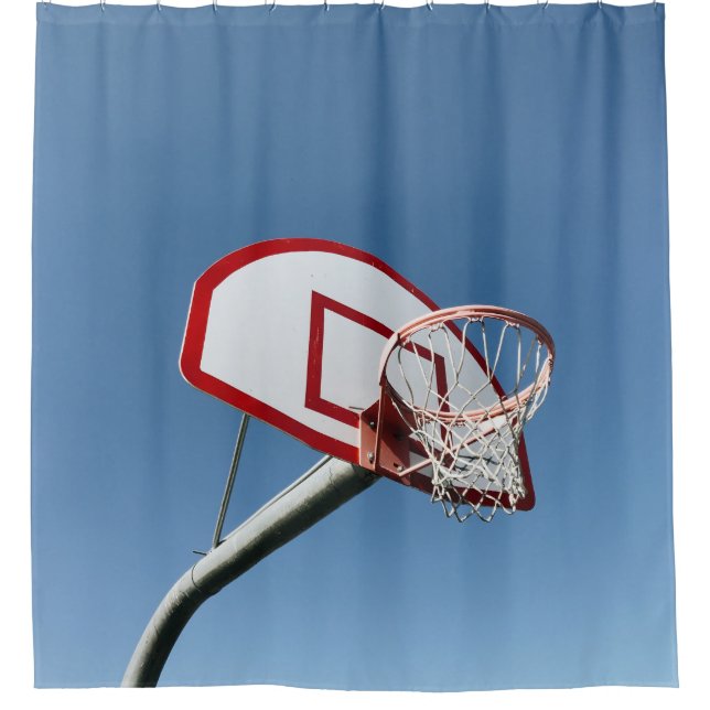Phantastisch Basketball Duschvorhang (Vorderseite)