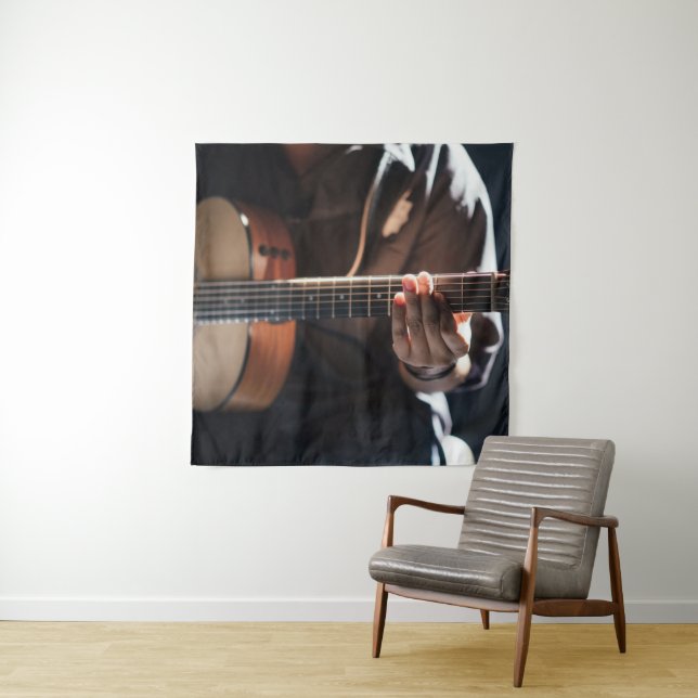 Phantastisch Bass Guitar Wandteppich (Beispiel)