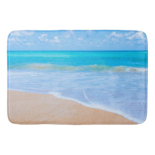 Phantastisch Beach Tropical Scene Foto Badematte