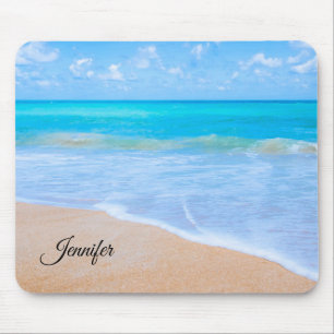 Phantastisch Beach Tropical Scene Foto Custom Mousepad