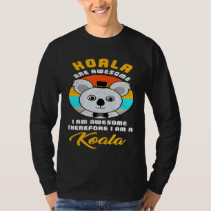 Phantastisch bin ich Koala Retro Kostüm Funny Easy T-Shirt
