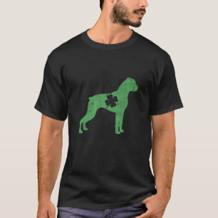 Phantastisch Boxer Saint Patrick's Day Hunde Vater T-Shirt
