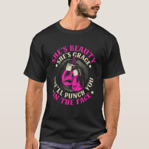 Phantastisch Boxing Girls Frauen Boxer Kickboxing T-Shirt