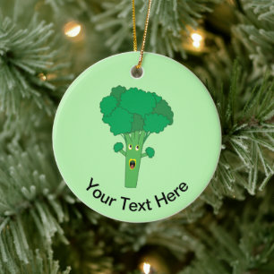 Phantastisch Broccoli Funny Gemüse Keramik Ornament